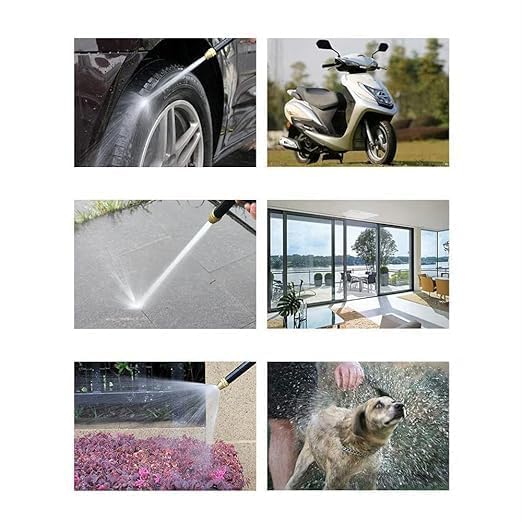 Mini High-Pressure Water Spray Gun | Brass Nozzle 360° Water Jet for Garden Watering, Car Washing, and Cleaning, Durable Trigger Spray Gun