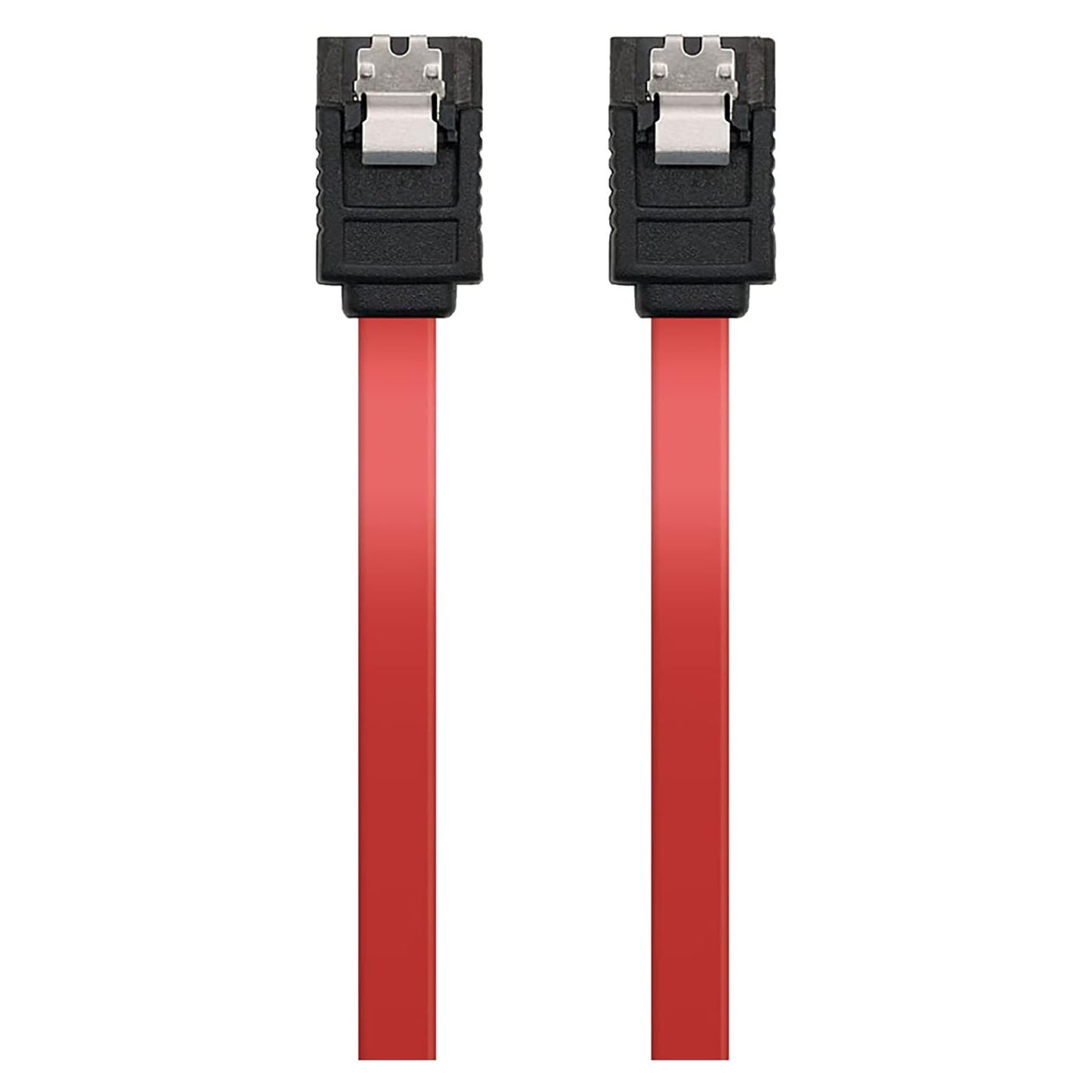 Torpedo SATA Cable III 6Gbps HDD SDD Data Cable with Locking Latch 16 inches Compatible for SATA HDD, SSD, CD Driver, CD Writer 90 Degree