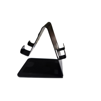Torpedo Universal Metal Two Way Stand Cell Phone Tabletop Stand, Tablet, Metal Holder for Mobile Phone & Tablet Black