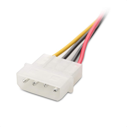 Torpedo 15cm 4 Pin Molex to SATA Power Cable Adapter for Internal Hard Disk Drive, HDD, SSD & DVD Writer Pack 1