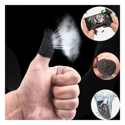 Torpedo Pubg Anti-Slip Thumb Sleeve, 1 Pair Sleeve for Pubg Mobile Phone Game Gaming Gloves Free Fire Gaming Finger Sleeves