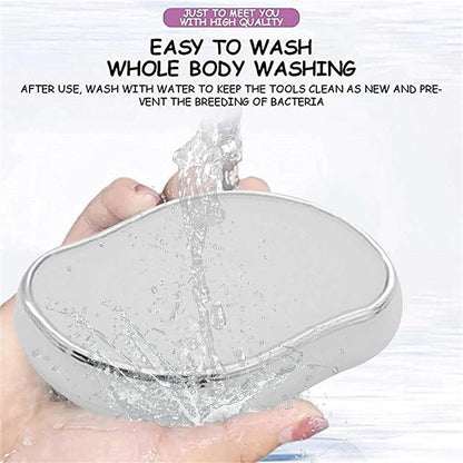 Crystal Hair Remover for Women and Men Upgraded Nano-crystalline Dots Technology Crystal Hair Eraser for Women Reusable Painless Hair Removal Stone