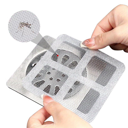 Kitchen Sink Strainer, Disposable Shower Drain Cover, Hair Catcher Shower Stickers, Reusable and Versatile Drain Cover for Bathroom Laundry Bathtub Kitchen Sink (Pack of 10)