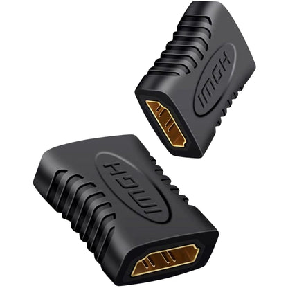 Torpedo HDMI Extender Female to Female Adapter HDMI Coupler Connector for 1080p Full HD 3D Gold-Plated High-Performance Joiner for TV, PC, DVD, Monitor, Projector Extend Cable Length
