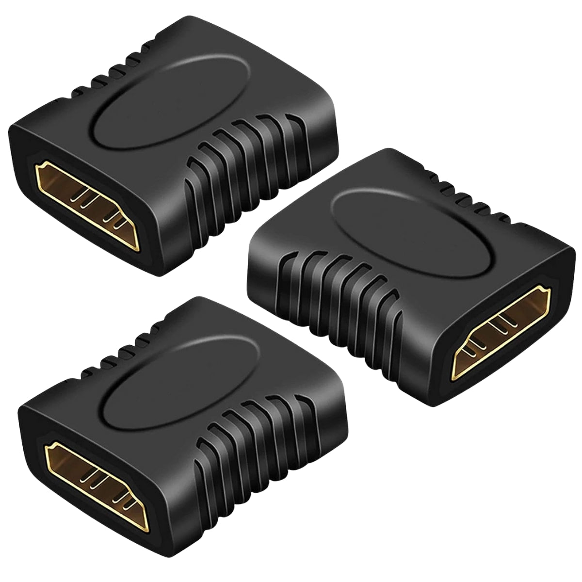 Torpedo HDMI Extender Female to Female Adapter HDMI Coupler Connector for 1080p Full HD 3D Gold-Plated High-Performance Joiner for TV, PC, DVD, Monitor, Projector Extend Cable Length