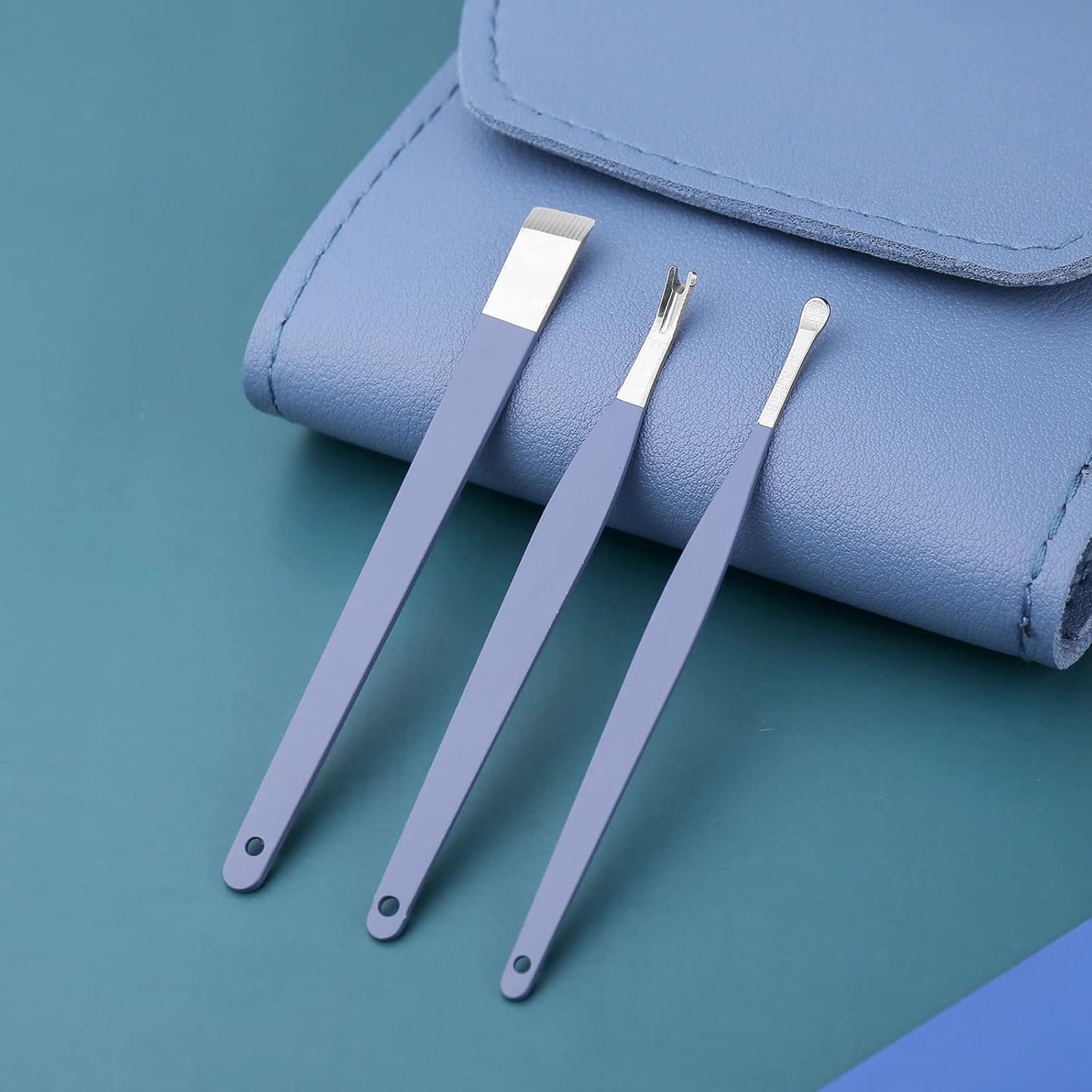 16 IN 1 Manicure Set, Stainless Steel Professional Manicure Set Nail Cutter For Women Nail Scissors Luxury Grooming Kit Manicure Pedicure Kit For Women