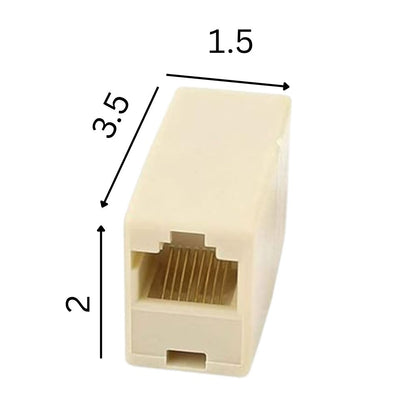 Torpedo RJ45 Cat5 Straight Network Cable Ethernet LAN Coupler Joiner Female to Female Adapter