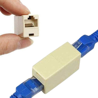 Torpedo RJ45 Cat5 Straight Network Cable Ethernet LAN Coupler Joiner Female to Female Adapter