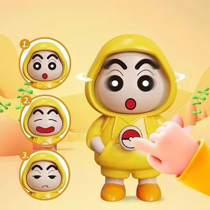 Shinchan Face Changing Keychain Shinchan Keychain 3D Face Changing Model