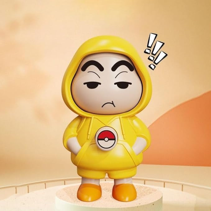 Shinchan Face Changing Keychain Shinchan Keychain 3D Face Changing Model