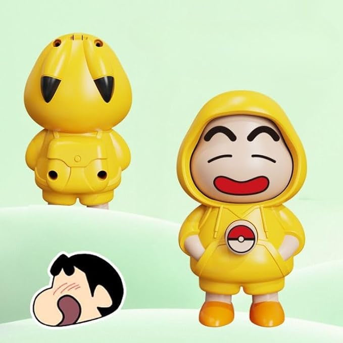 Shinchan Face Changing Keychain Shinchan Keychain 3D Face Changing Model