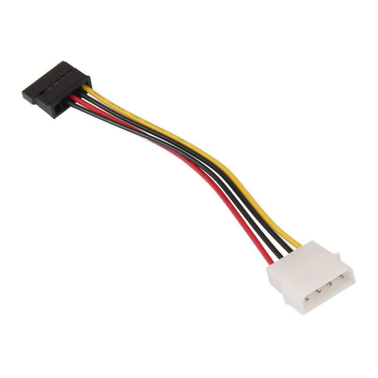 Torpedo 15cm 4 Pin Molex to SATA Power Cable Adapter for Internal Hard Disk Drive, HDD, SSD & DVD Writer Pack 1