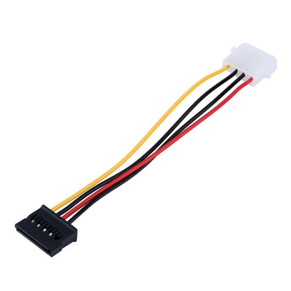Torpedo 15cm 4 Pin Molex to SATA Power Cable Adapter for Internal Hard Disk Drive, HDD, SSD & DVD Writer Pack 1