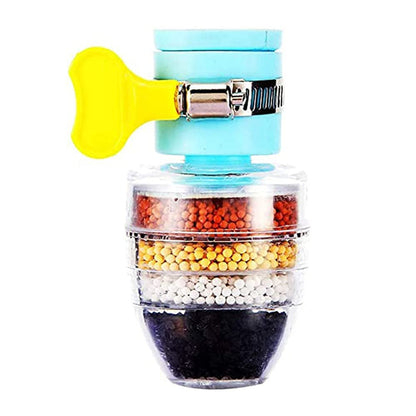 Universal Interface Home Kitchen Faucet Tap Water Clean Purifier Filter Cartridge Five Layer Water Filter Tap Filter