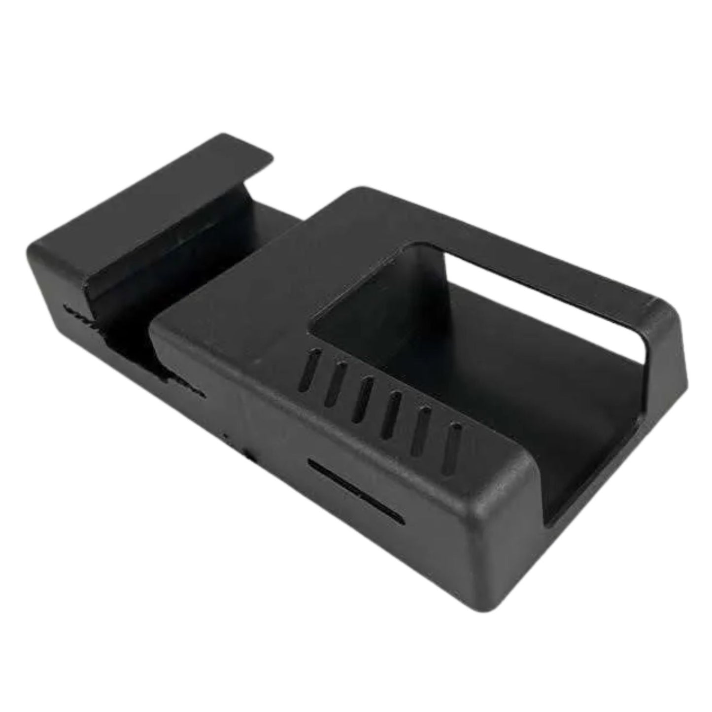 Torpedo Wall Mount Mobile Holder, Storage Case for AC TV Remote, Mobile Stand for Wall Bedside Fixed Rack, Bedroom, Office Accessories Black