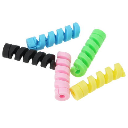Torpedo Spiral Charger Cable Protector Data Cable Saver Charging Cord Protective Cable Cover Pack of 1 [4PCS] Charger Protector